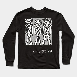 Three Imaginary Boys / Minimalist Style Artwork Long Sleeve T-Shirt